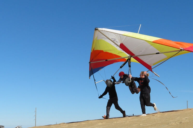 hang gliding lessons in the Outer Banks of NC