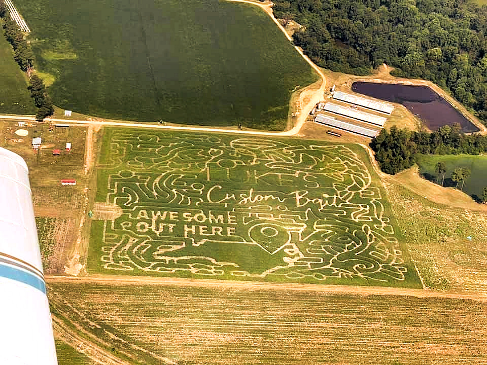 Hubb's Farm 14-acre corn maze