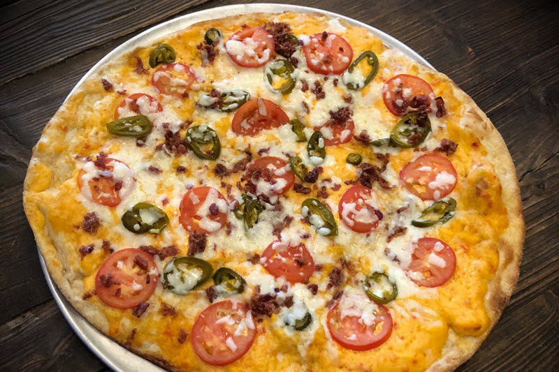 Pizza from La Dolce Vita in Sanford