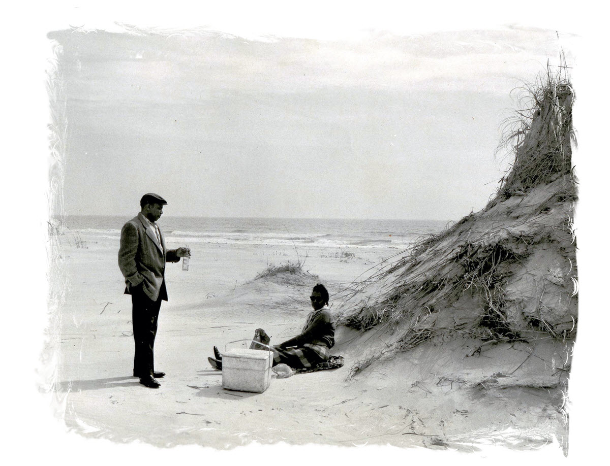 Archive photo of Hammocks Beach during segregation