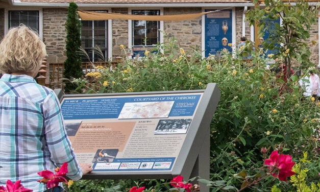 Courtyard of the Cherokee
