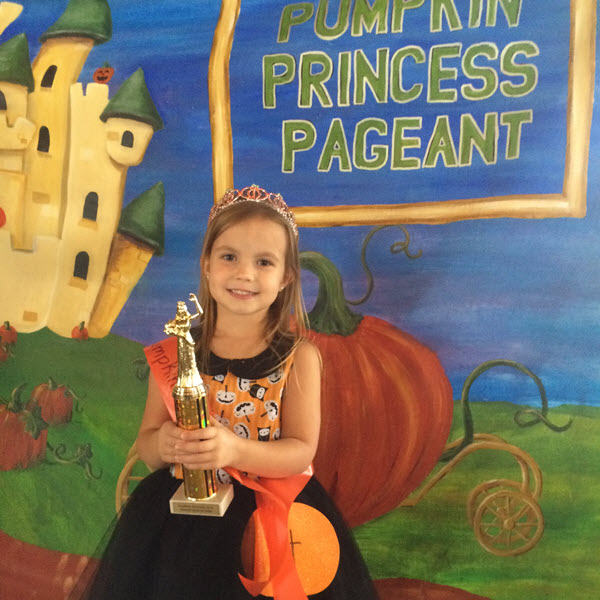 The pumpkin princess pageant at Denver Downs