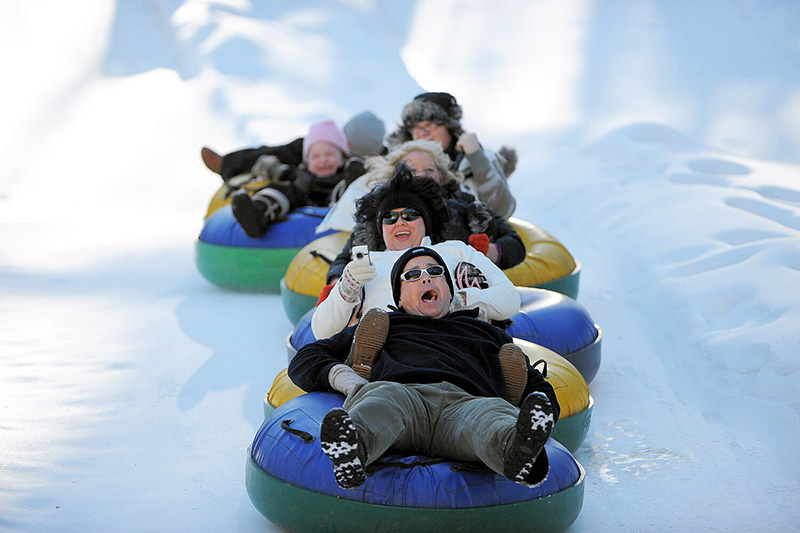 The Best Places for Snow Tubing in NC
