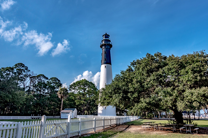 Hunting Island State Park lighthouse