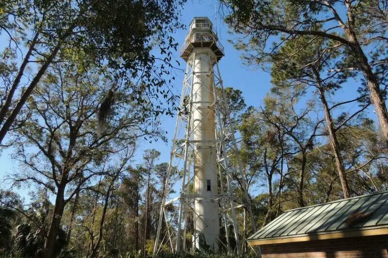 Leamington Lighthouse is one of the lesser known lighthouses in South Carolina