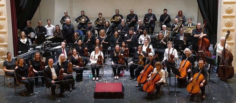 Orchestra performs at the Mann Center of North Carolina