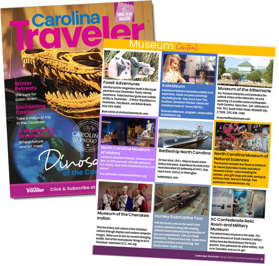 Carolina Traveler cover fall 2022