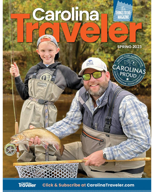 Spring 2023 cover of Carolina Traveler Magazine