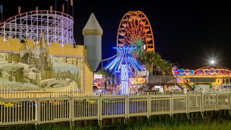 Family Kingdom Amusement Park in Myrtle Beach with kids