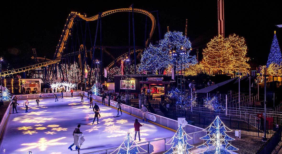Winterfest at Carowinds best holiday attractions in Charlotte