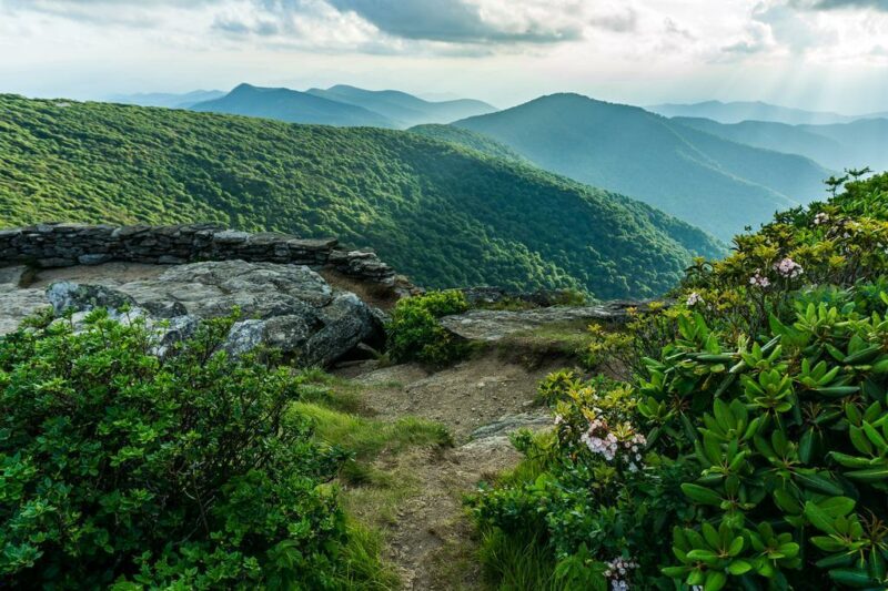 Craggy Gardens is one of the most romantic Asheville attractions for couples