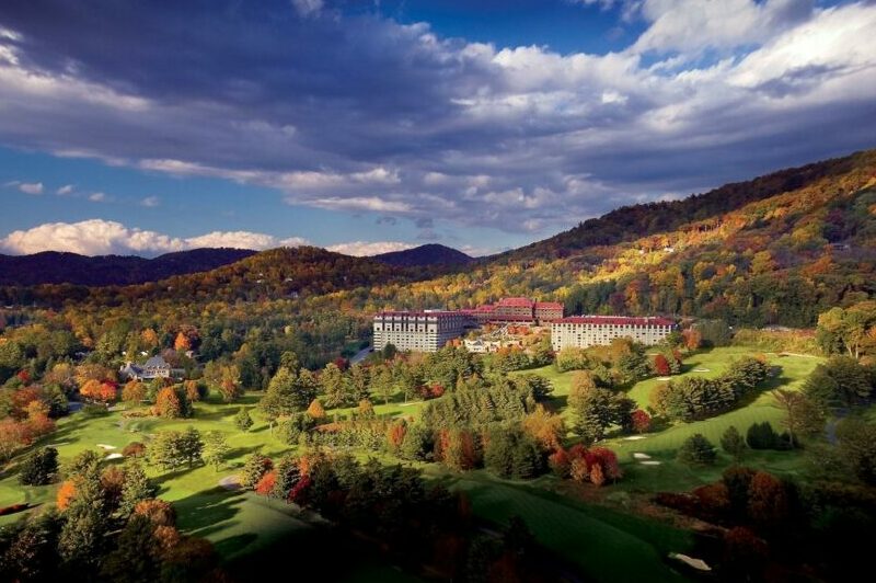 The Omni Grove Park Inn is one of the best hotels in Asheville