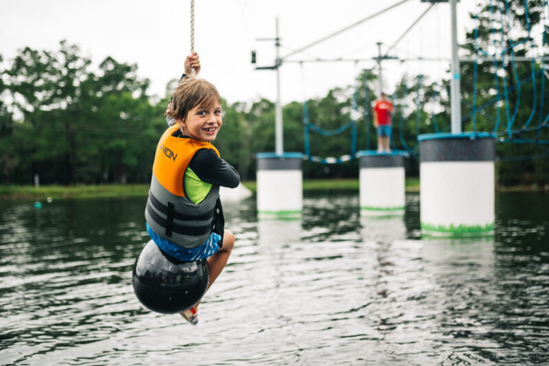 Charleston Aqua Park at Trophy Lakes on Johns Island