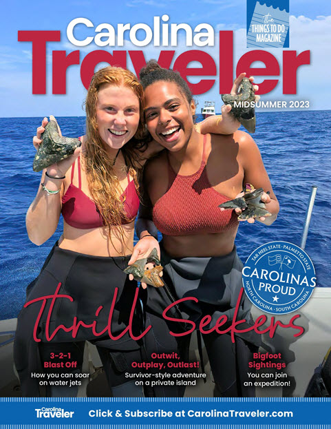 Carolina Traveler Magazine Midsummer 2023 cover