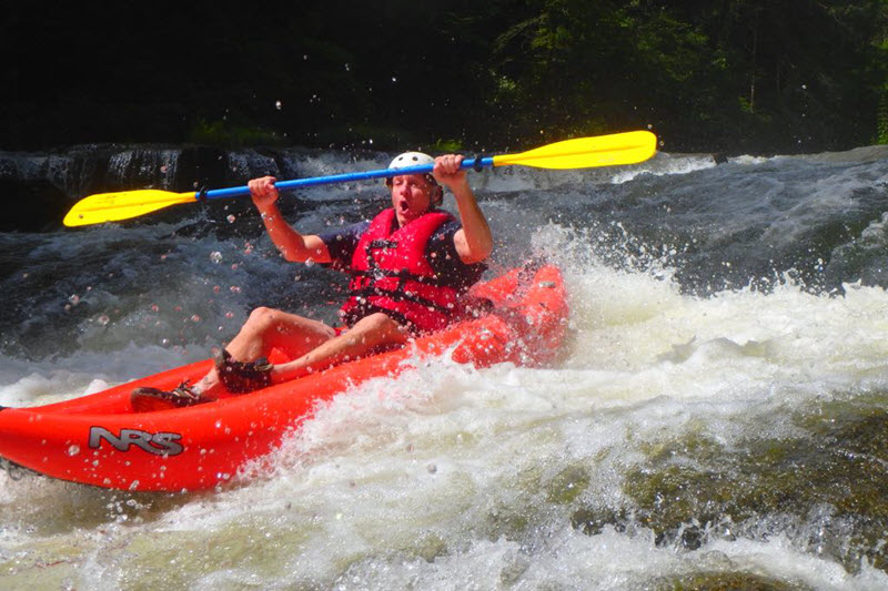 Green River Adventures kayak tour in Saluda, NC