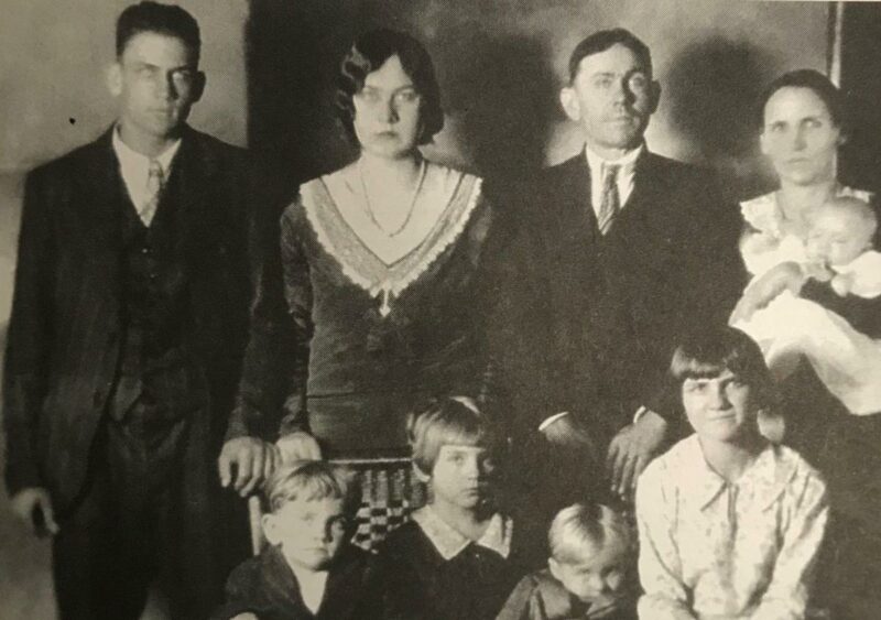 Lawson family portrait before their death