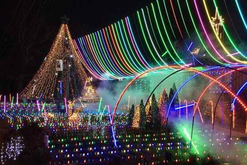 Upstate Holiday Lights Show SC