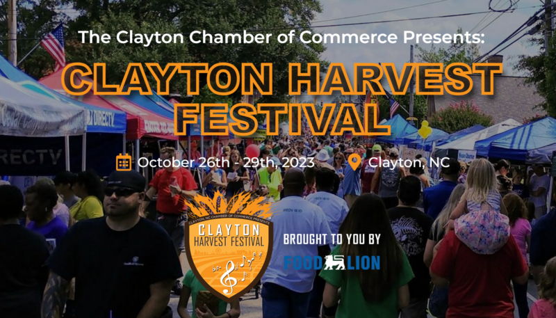 Information for the 2023 Clayton Harvest Festival
