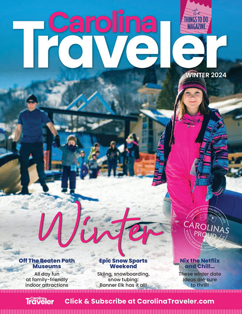 Cover of Carolina Traveler winter 2024 issue