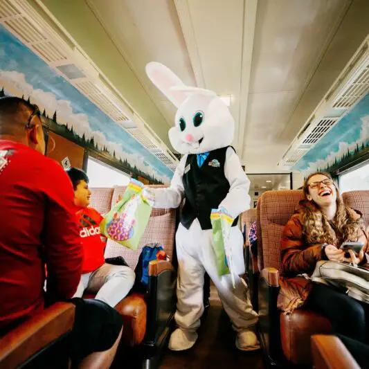 The Bunny Hopper Express takes place over Easter Weekend