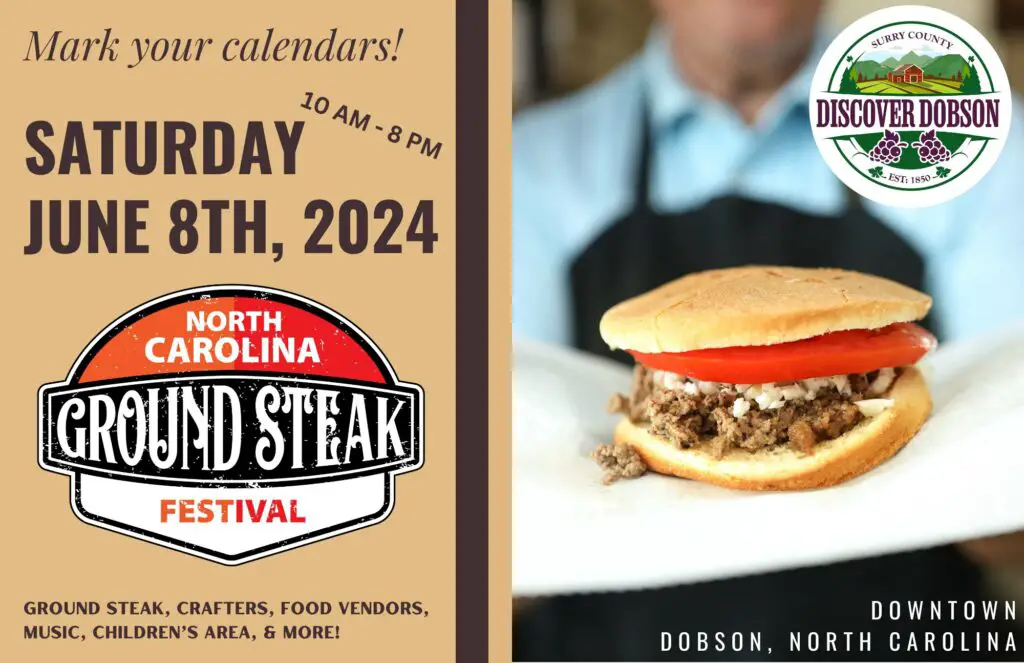 Ground Steak Festival flyer