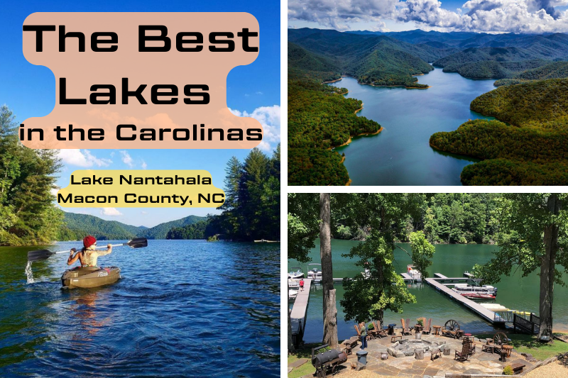 Lake Nantahala collage