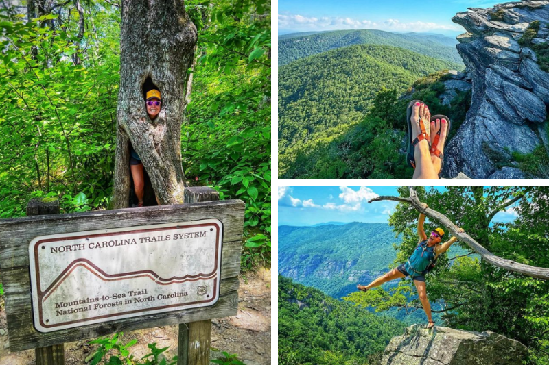 Mountains-to-Sea Trail in NC mountains