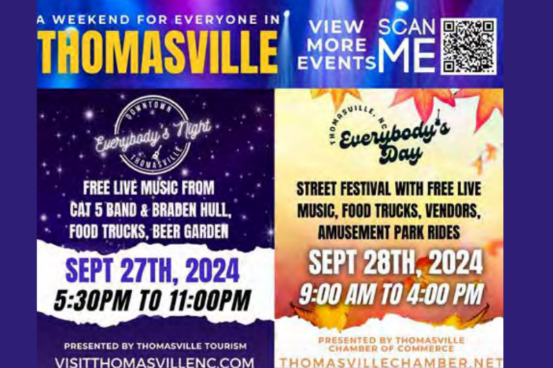 Everybody's Day in Thomasville advertisement