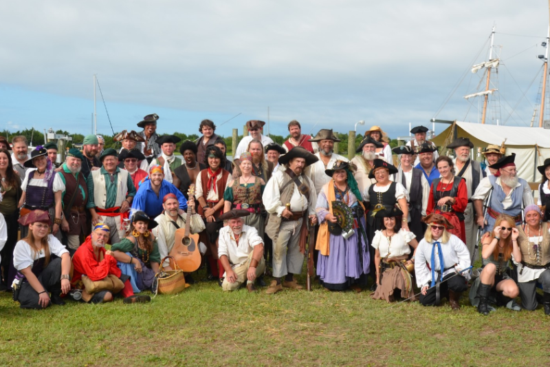 NC Beaufort Pirate Invasion attendees