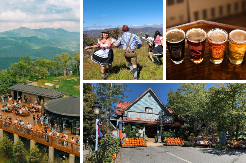 Mountaintop brews, hidden gem delis, and Oktoberfest shenanigans in Beech Mountain, NC