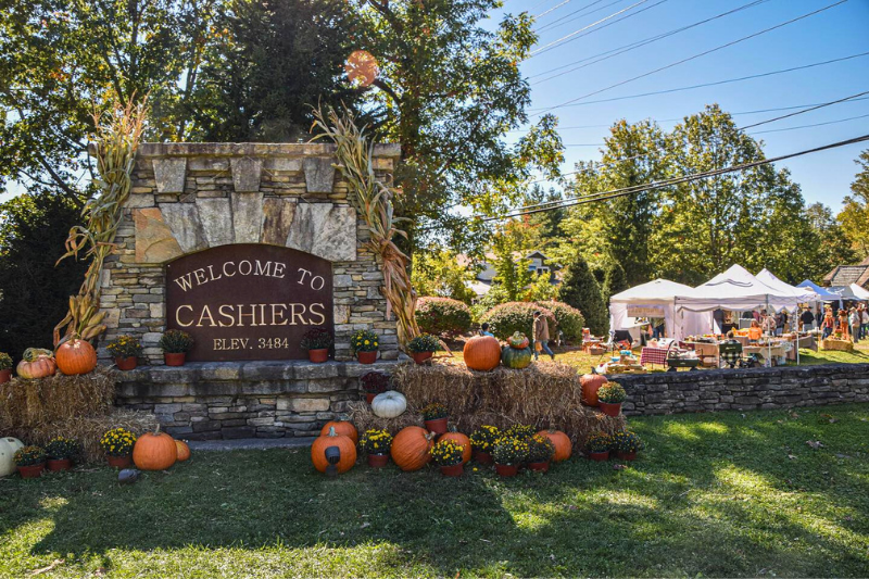 NC fall colors in Cashiers