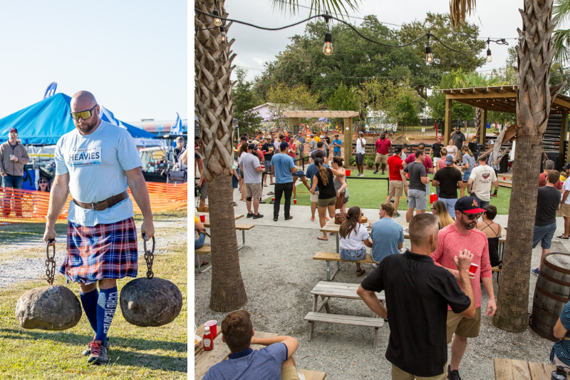 The Crystal Coast Highland Games | Beaufort, NC and Charleston Beer Fest | N Charleston, SC