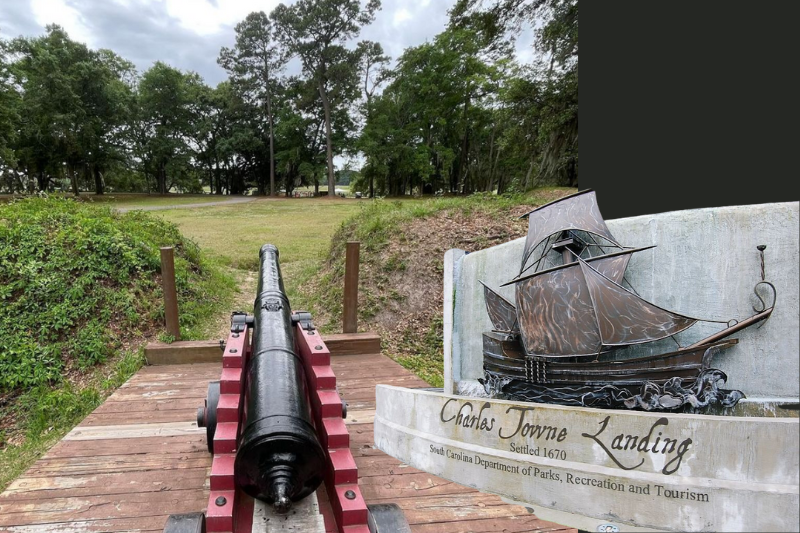 Great Guns on the Ashley at Charles Towne Landing State Historic Site