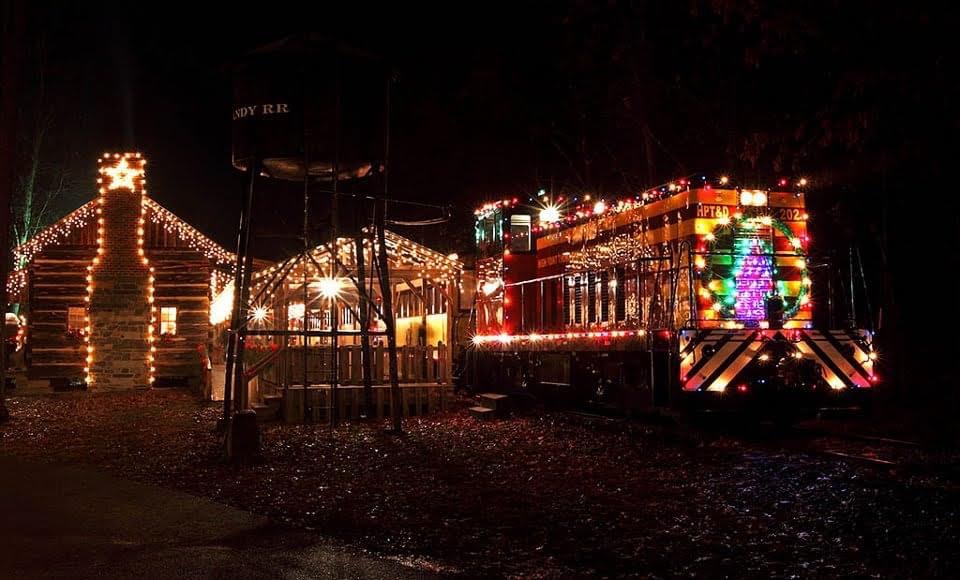 Country Christmas Train at The Denton Farm Park