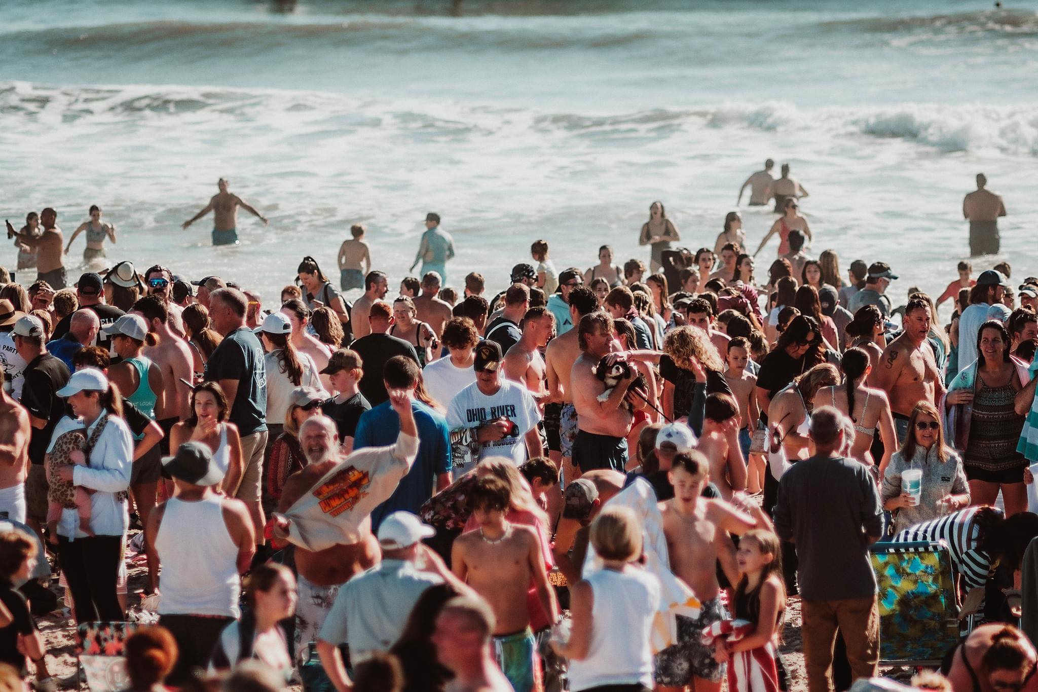 3rd Annual New Years Dolphin Dip, Surf City