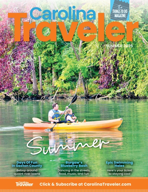 Carolina Traveler Magazine cover Summer 2025