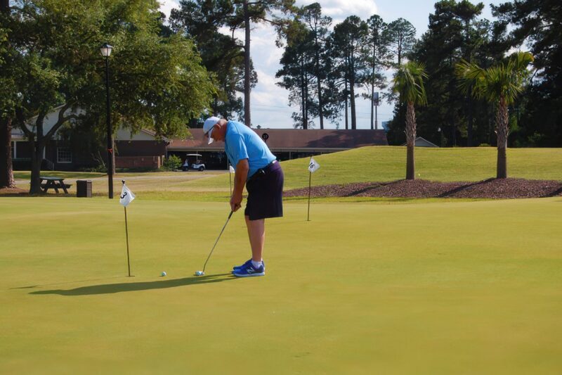 Golfing