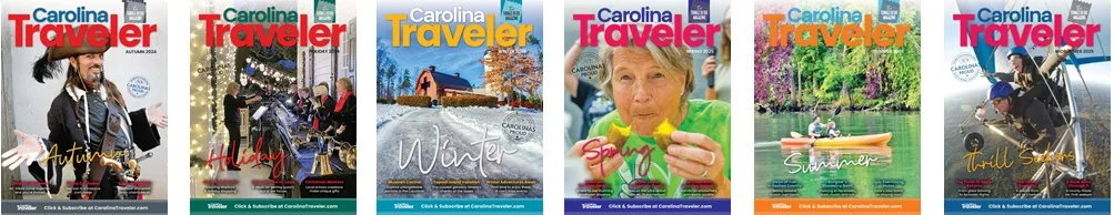 Carolina Traveler magazine covers