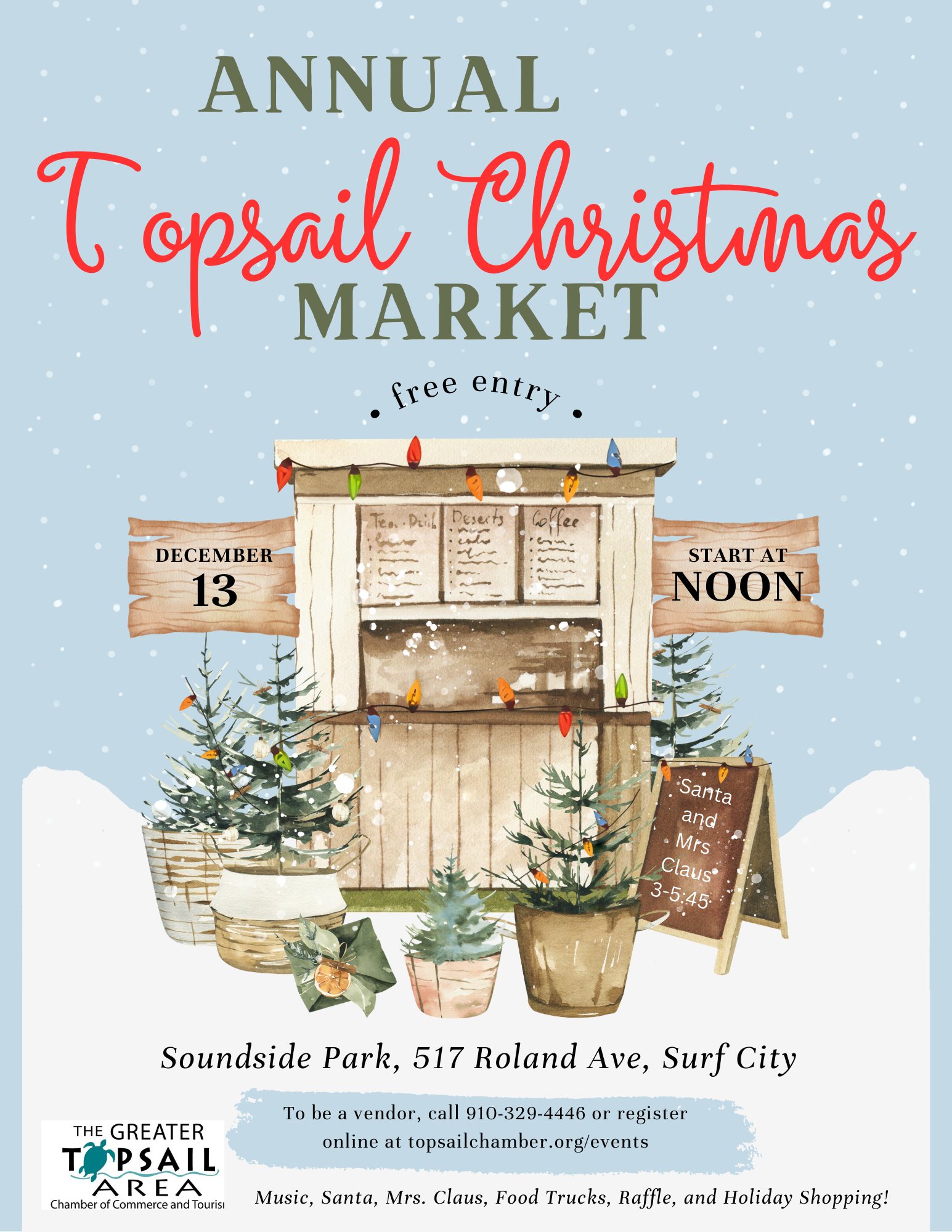 Topsail Christmas Market & Flotilla