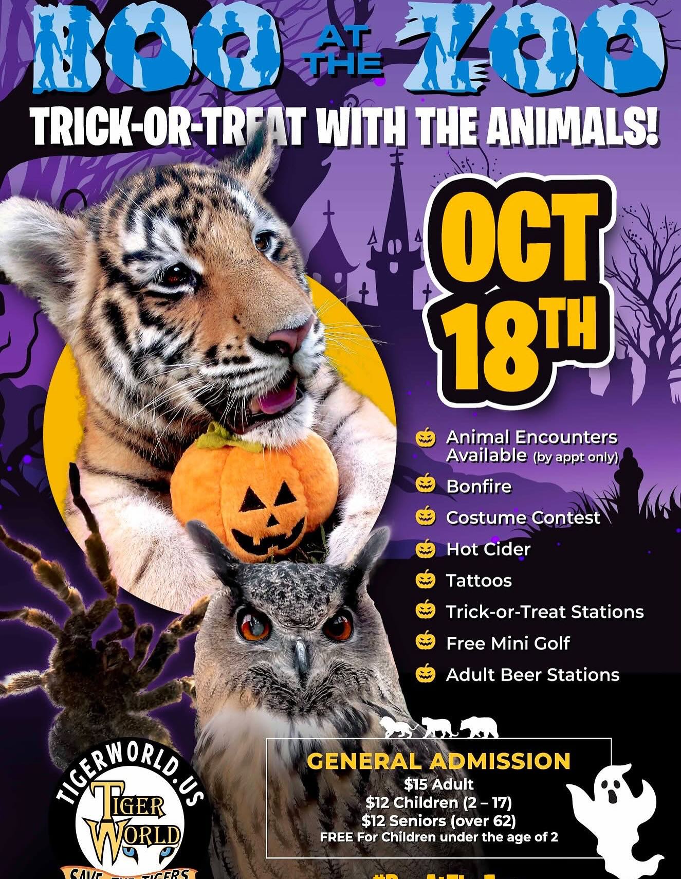 Boo At The Zoo – TigerWorld