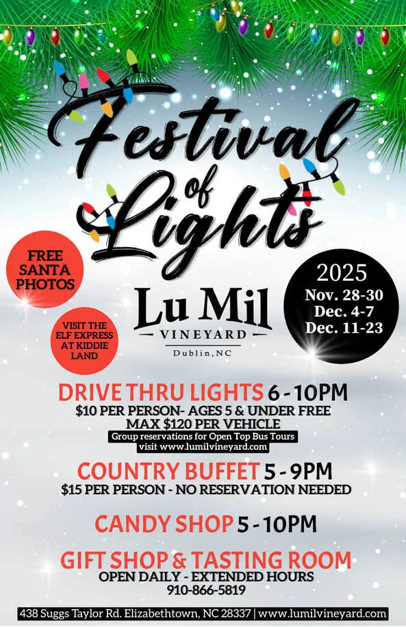 Festival of Lights – Lu Mil Vineyard