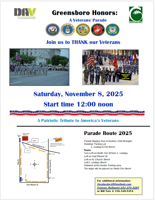 Disabled American Veterans Chapter 20 Guilford County